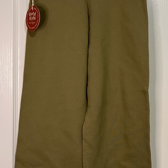 Life is Good - Boys Good Kids Warm Up Pants NEW Pants size small (5/6) artichoke - Picture 2 of 9